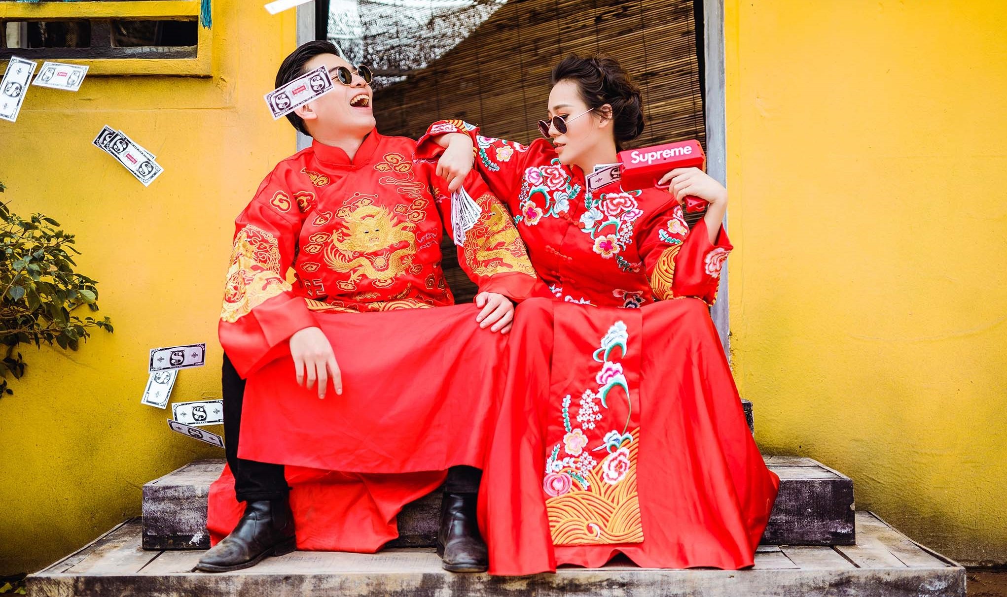 váy cưới trơn sang trọng - FELY WEEDING